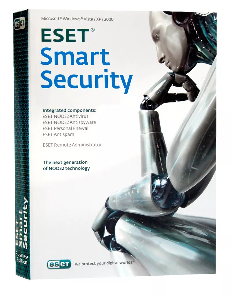 ESET NOD32 Smart Security - продление лицензии на 1 год 2