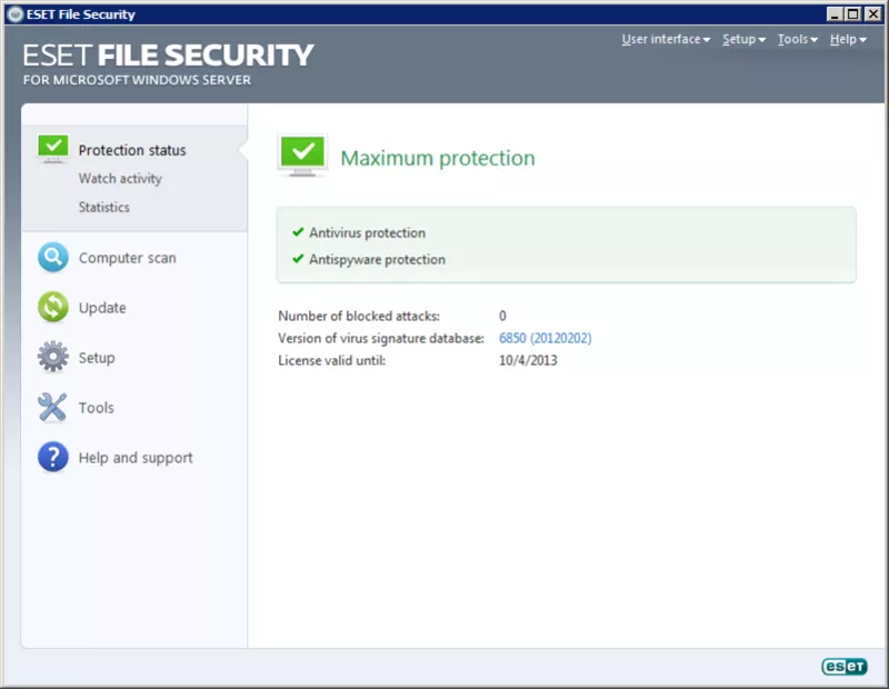 ESET File Security  - продление лицензии на 1 год  3