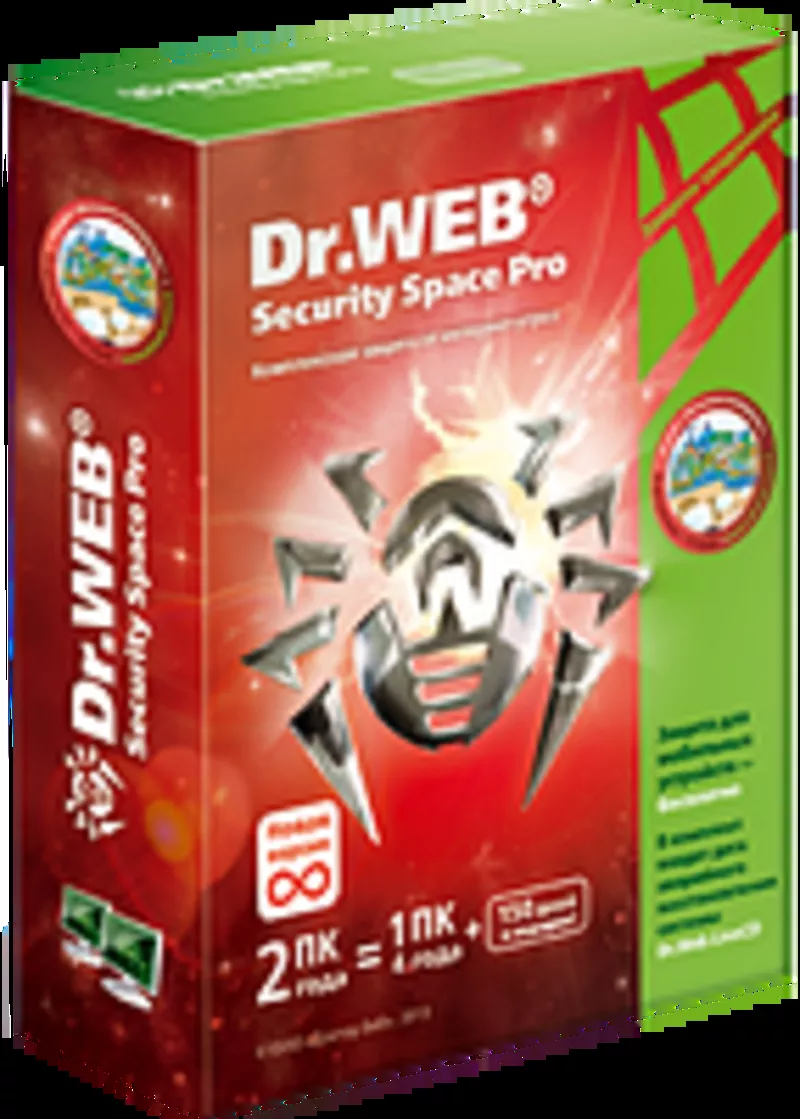 Продам антивирус Dr.web Security Space Pro годовой