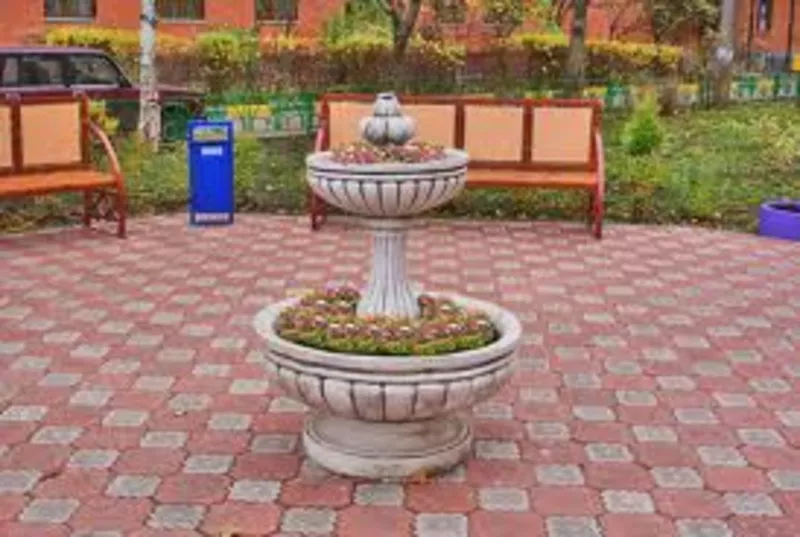 Благоустройство территории, тротуарная плитка, бордюры и тд..