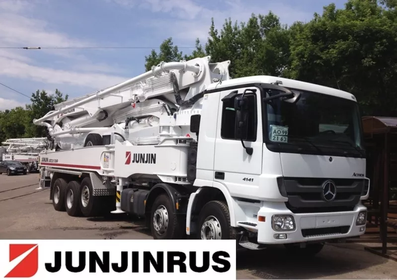 Автобетононасос JUNJIN 52 м в наличии 2