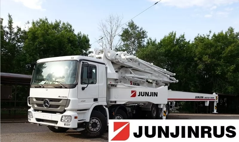 Автобетононасос JUNJIN 52 м в наличии 3