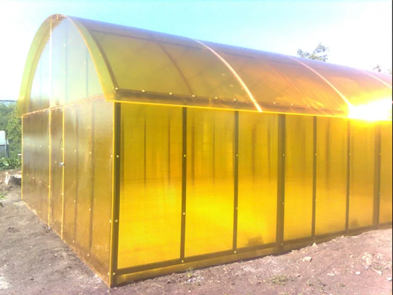 На заказ теплицы преусадебные и большей площади (металлоконструкция,  п