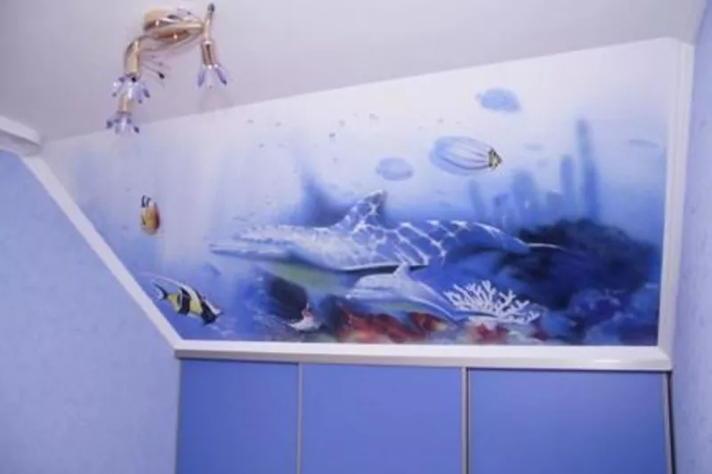 Аэрография на стенах 2