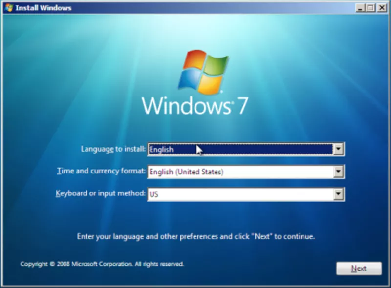 Переустановка Windows 7-8