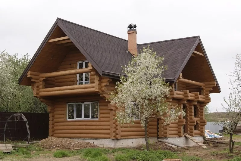 Дома из сруба и клееного бруса!