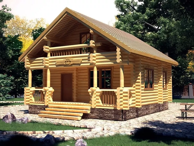 Дома из сруба и клееного бруса! 2