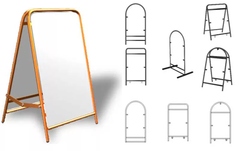 Штендеры раскладные в Алматы