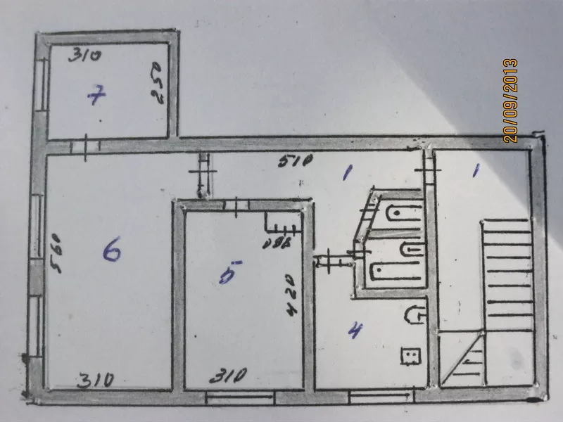 продам 3-х комнатную квартиру на ГРЭСЕ ( ОТЕГЕН БАТЫРА)