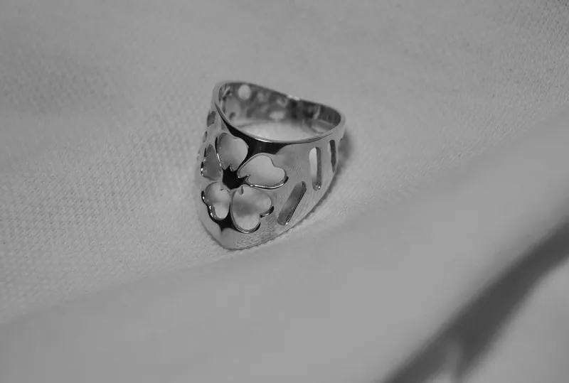 Серебряное кольцо Кензо