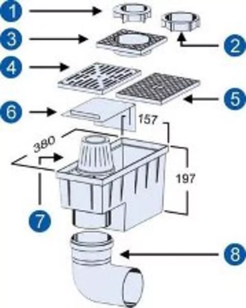 пластиковая водосточная система в алматы 250-22-40