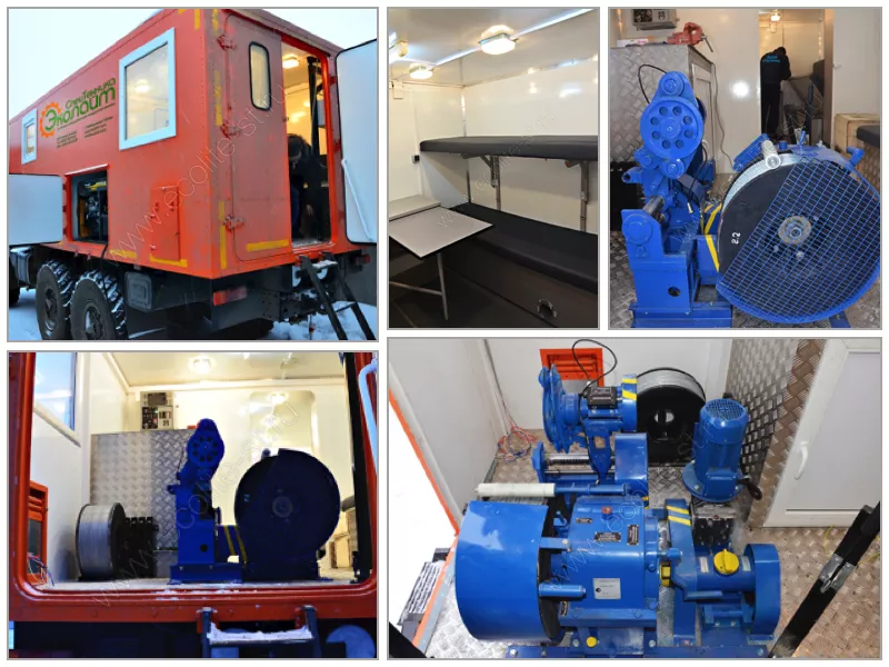 Агрегат исследования скважин на базе КамАЗ-43114