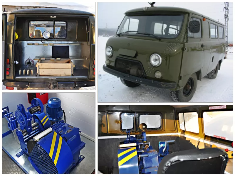 Агрегат исследования скважин на базе УАЗ-3909