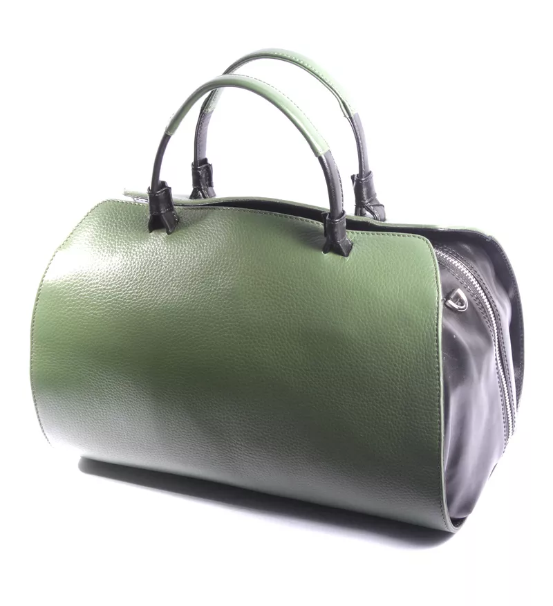 Элегантная женская сумочка,  зеленого цвета Код 5989 З