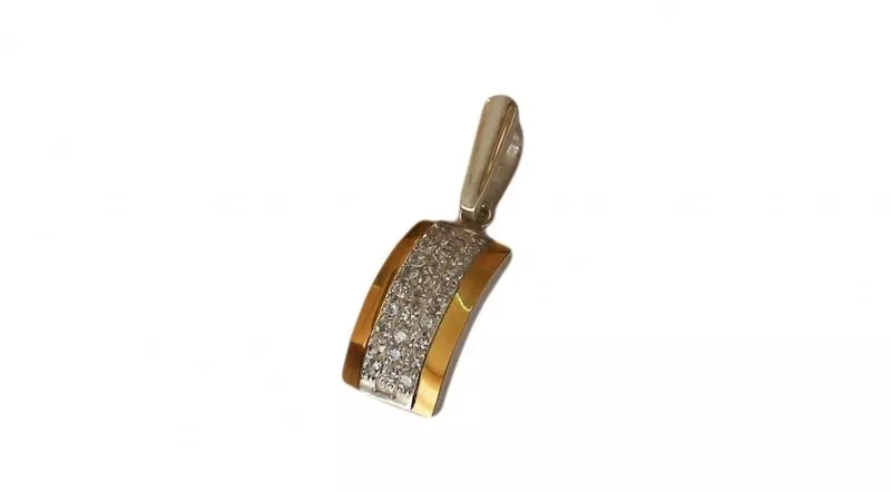 Серебряные кольца серьги браслеты подвески с золотом оптом 12