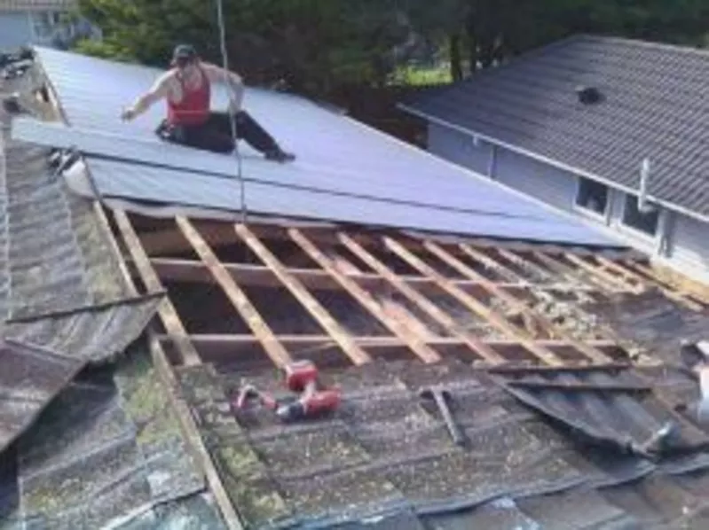 Замена кровли дома ремонт в Алматы