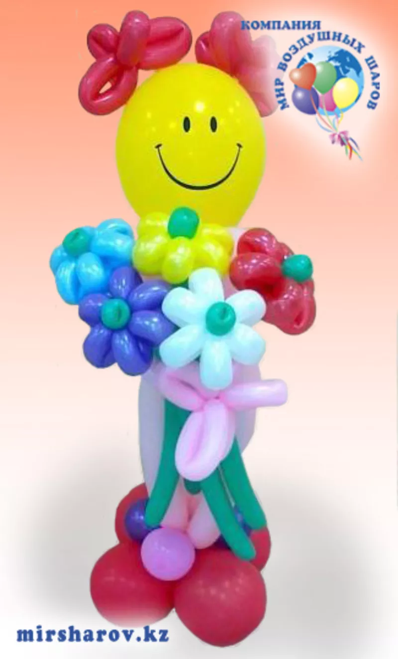 Фигурки Клоуна из воздушных шаров 4