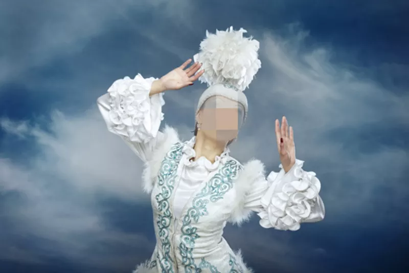Казахский национальный женский костюм на прокат