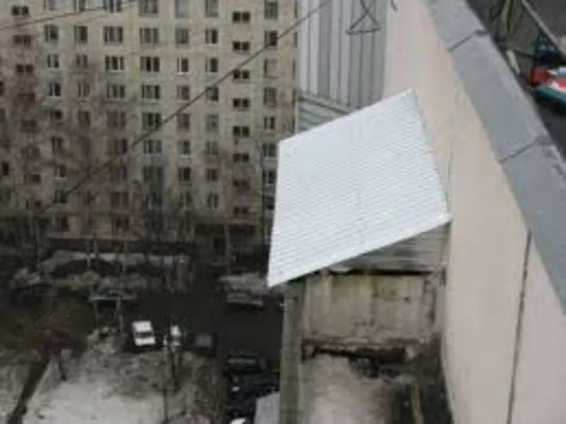 Ремонт козырьков на балконе в Алматы
