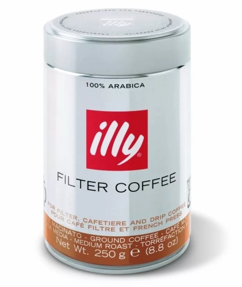 Купить Illy кофе молотый фильтр в Алматы