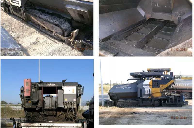 Партия 4 Асфальтоукладчики. ABG и VOGELE 11