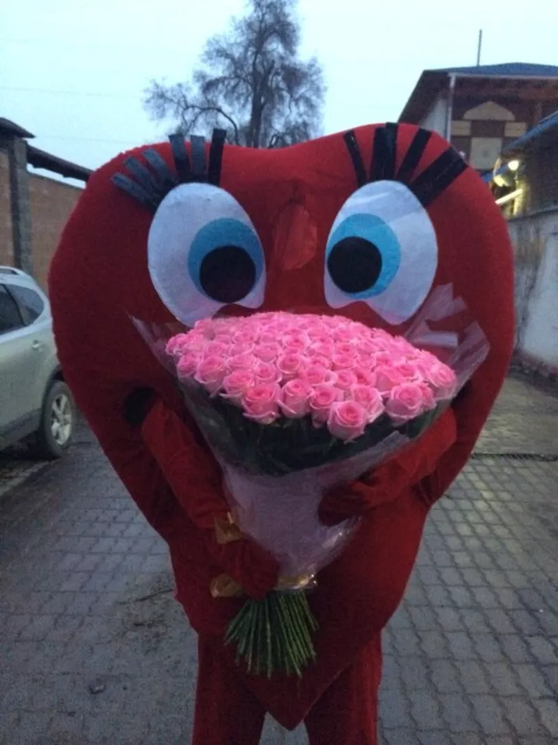 Бесплатная доставка цветов по Алматы