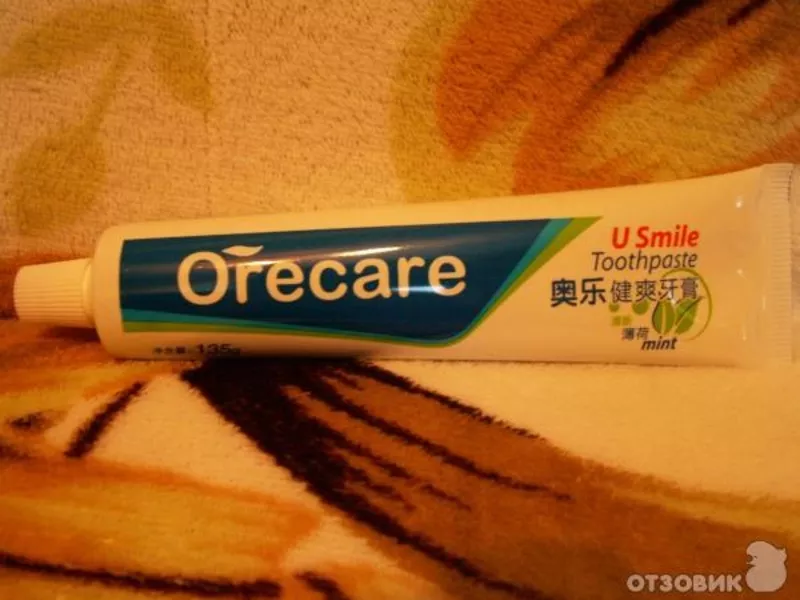 Отбеливающая зубная паста  2
