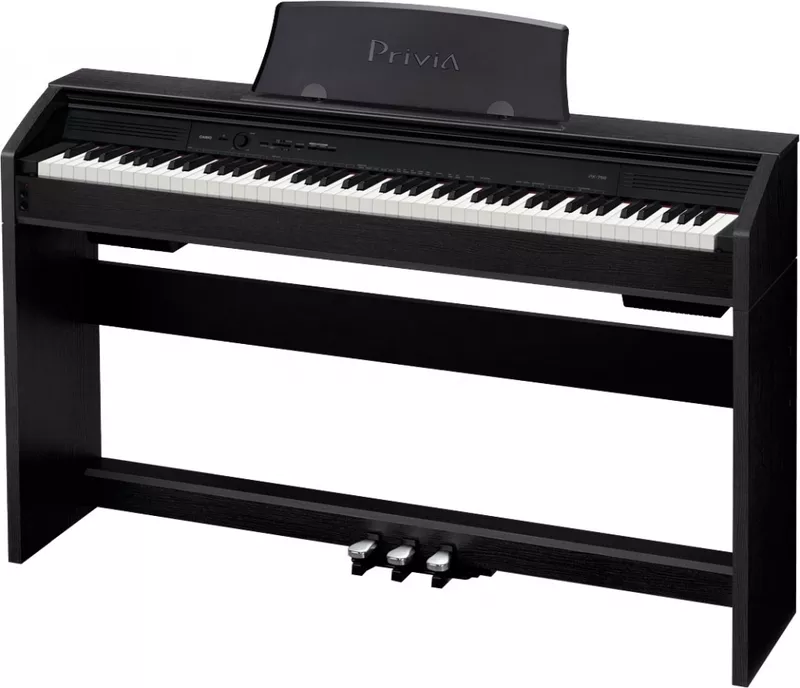Цифровое пианино Casio PX-750BKC2 Новое + Банкетка для пианино Casio CB-7BK в подарок!