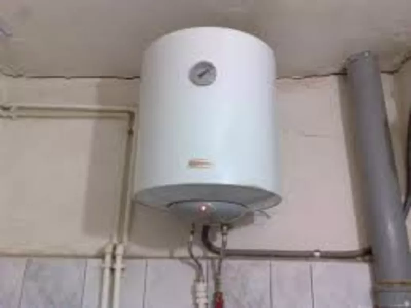 Монтаж водонагревателей и смесителей 7