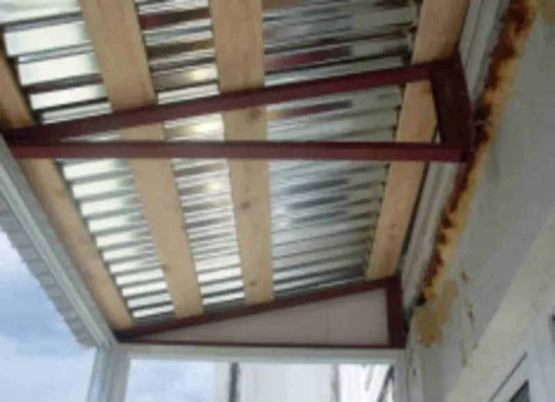 Профессиональный ремонт балконных козырьков в алматы недорого