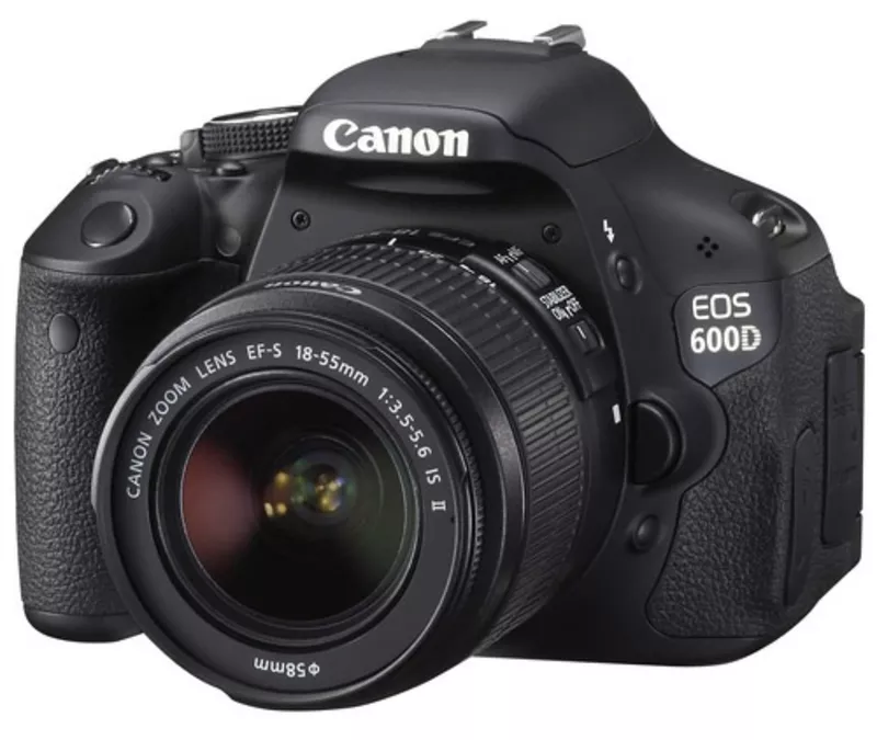 Зеркальный фотоаппарат CANON EOS 600D EF-S kit 18-55