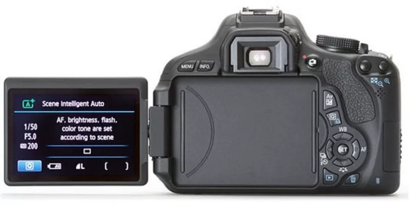 Зеркальный фотоаппарат CANON EOS 600D EF-S kit 18-55 2