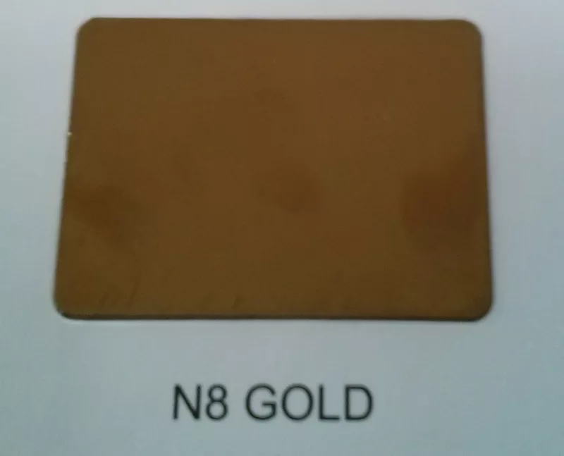 Лист нержавеющий поверхность N8 GOLD зеркальный  2