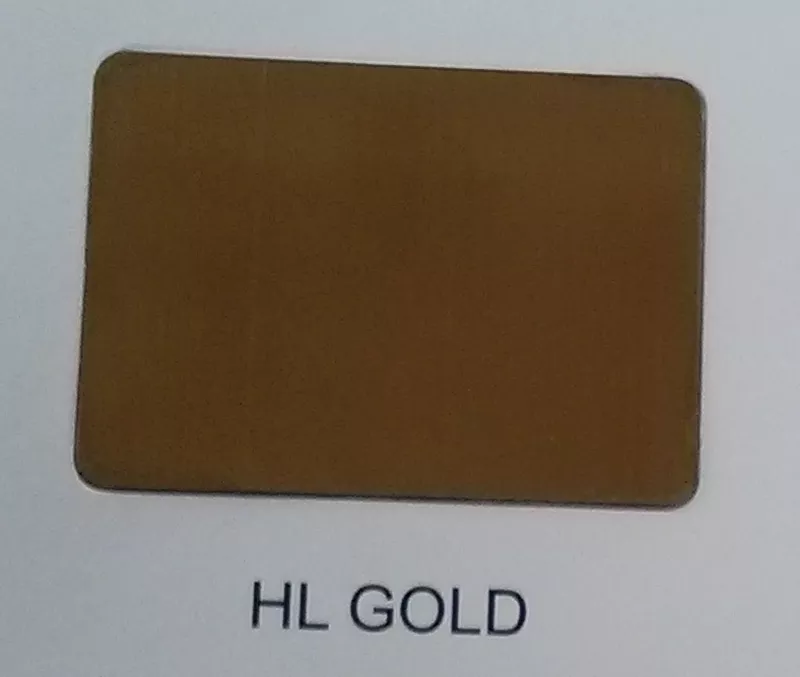 Лист нержавеющий поверхность HL GOLD  зеркальный 2