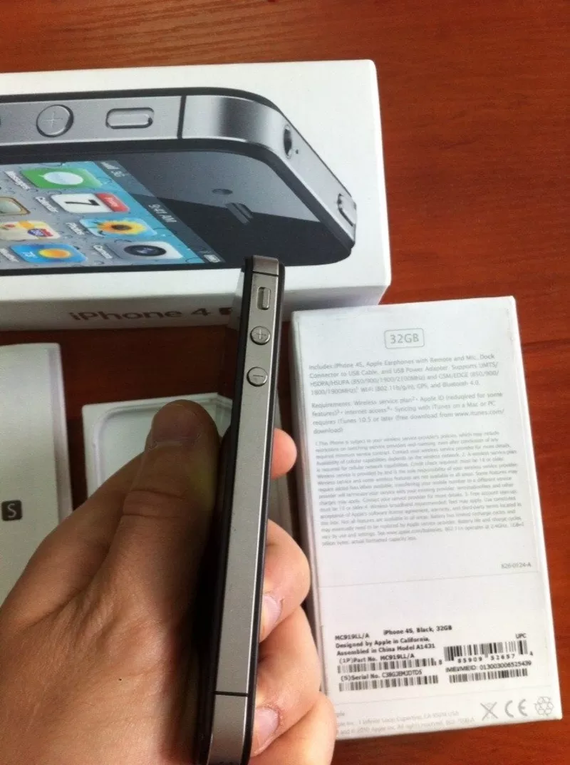 новый оригинальный телефон Apple iPhone 4S 32Gb официально под заказ. 3