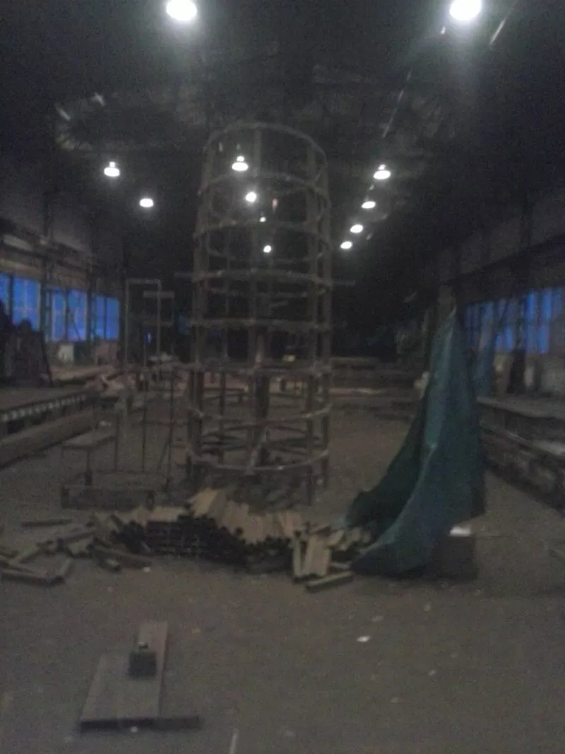 в цех тяжелых металлоконструкций