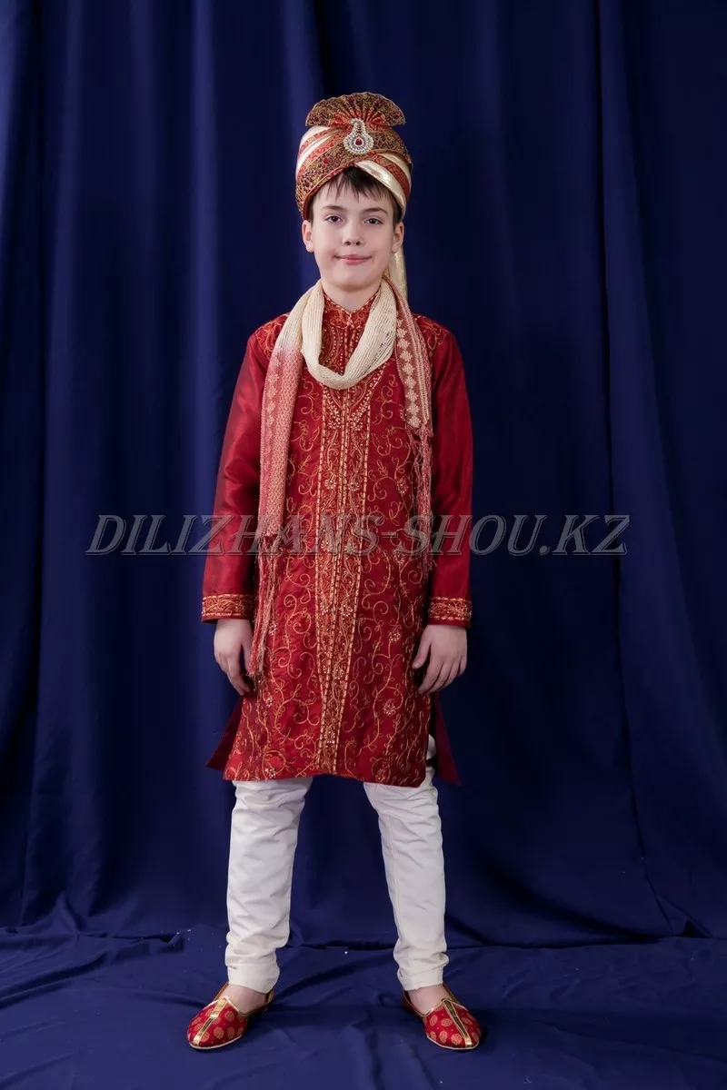 Детские индийские костюмы сари на прокат в Алматы