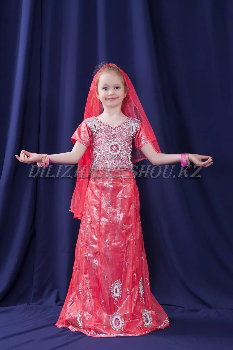 Детские индийские костюмы сари на прокат в Алматы 2