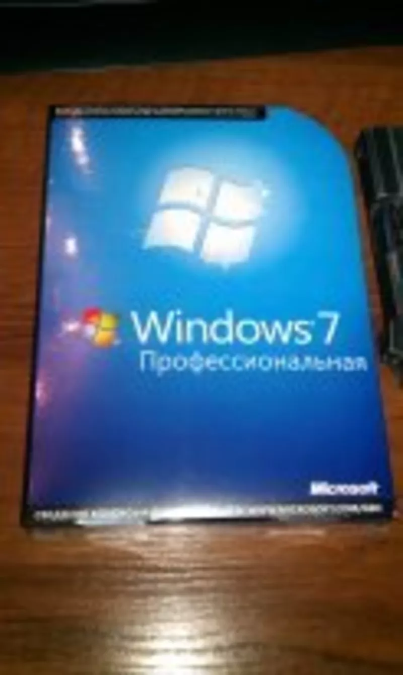 Microsoft Windows 7 pro BOX (32-64 bit) eng/rus