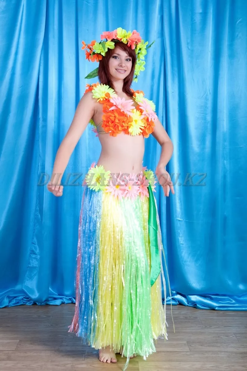 Гавайские карнавальные и национальные костюмы на прокат в Алматы