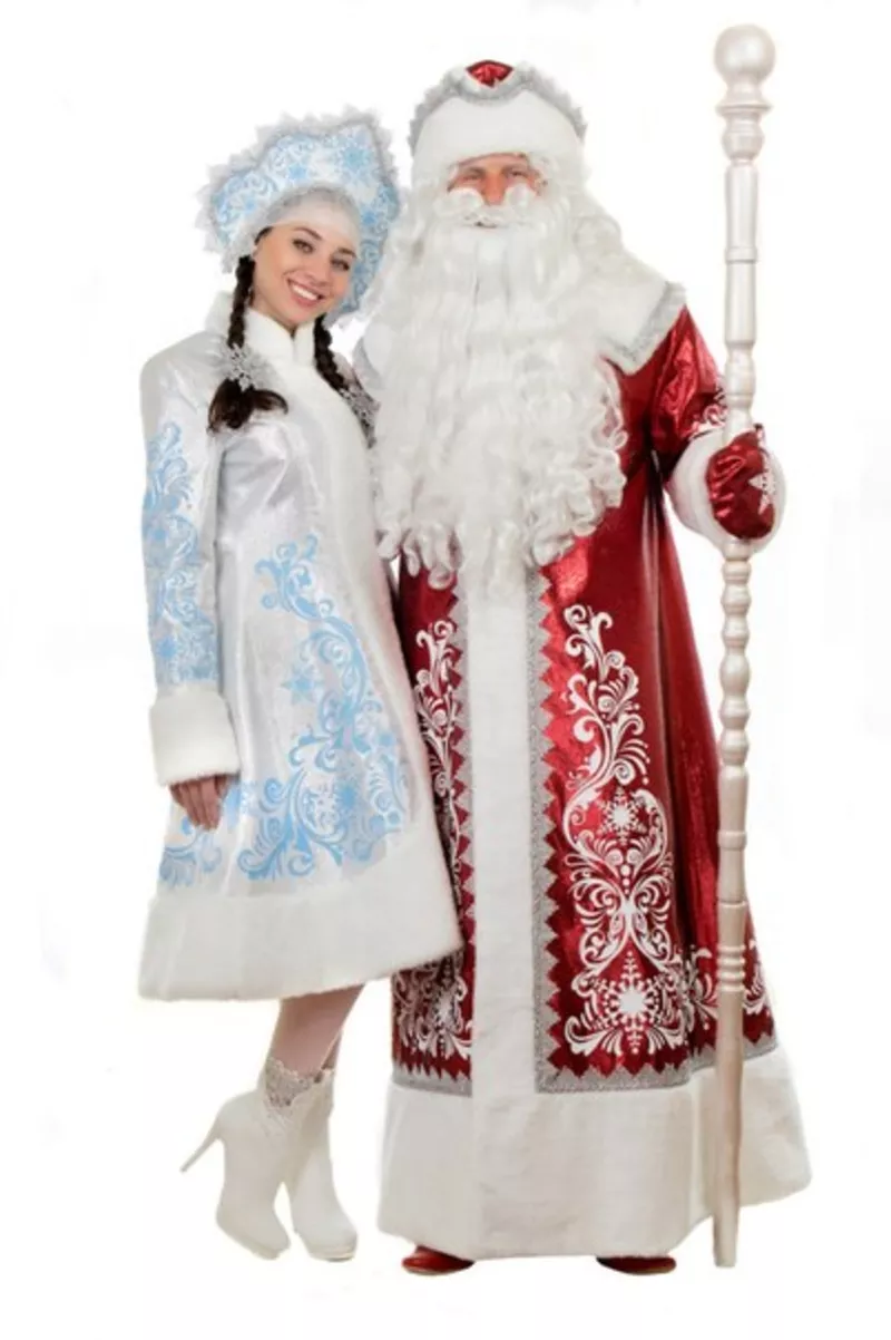 Аренда костюмов Деда Мороза и Снегурочки