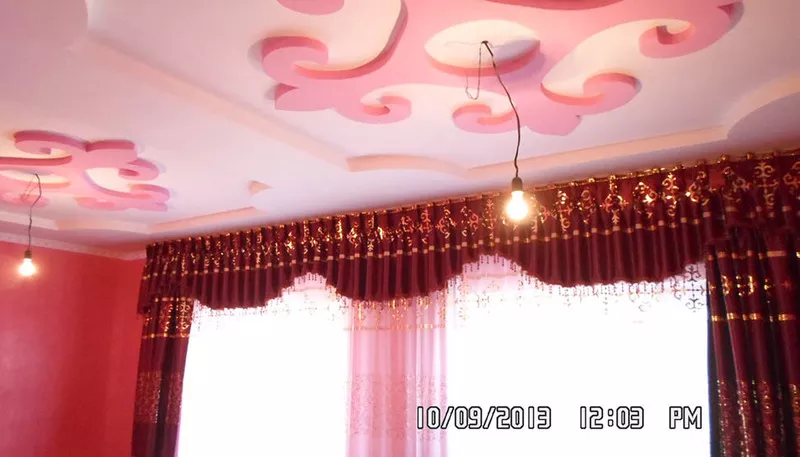 монтаж подвесных гипсокартонных потолков, установка гипсокартонных пер 8