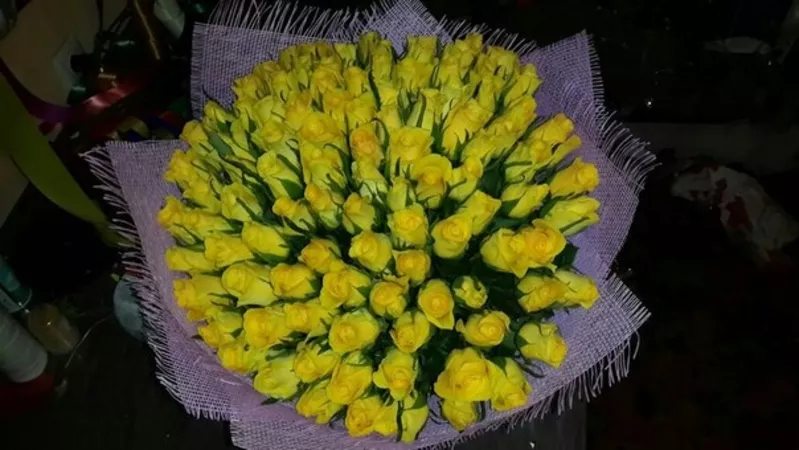 Доставка цветов по городу Алматы  2