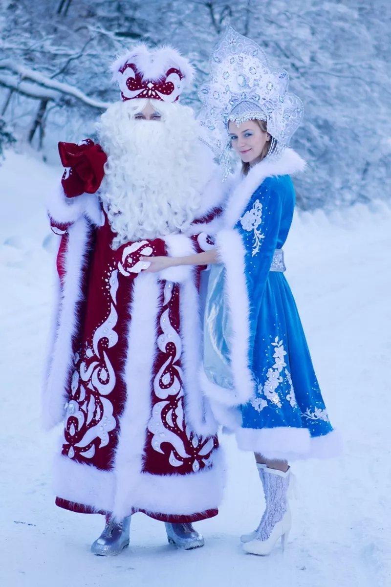 Дед Мороз и Снегурочка в Алмате 2