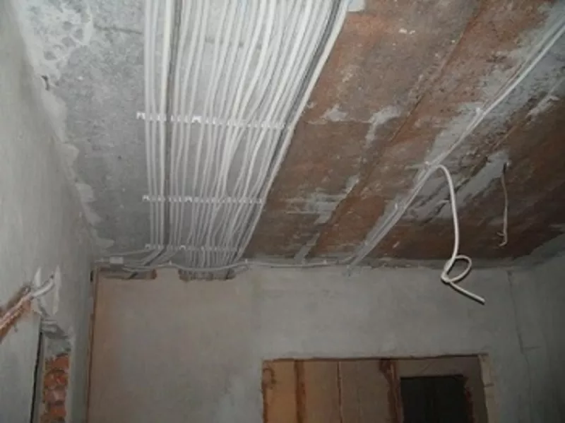 Услуги электрика в Алматы.Полная и частичная замена электропроводки. 4