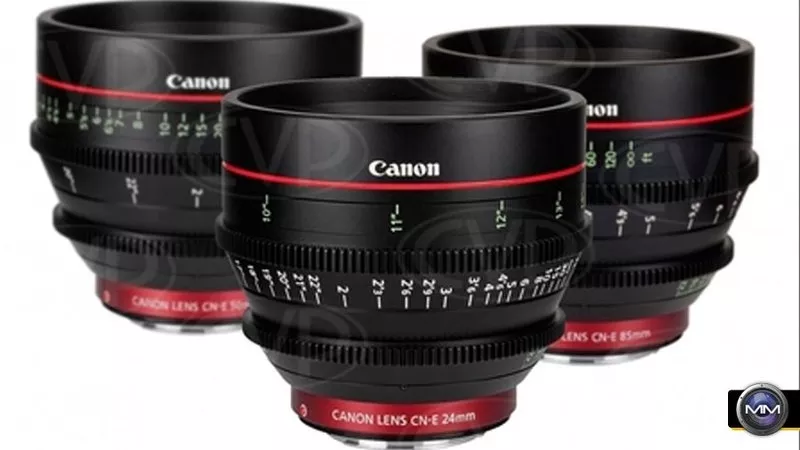 Комплект объективов Canon Cinema Lens 24/50/85mm