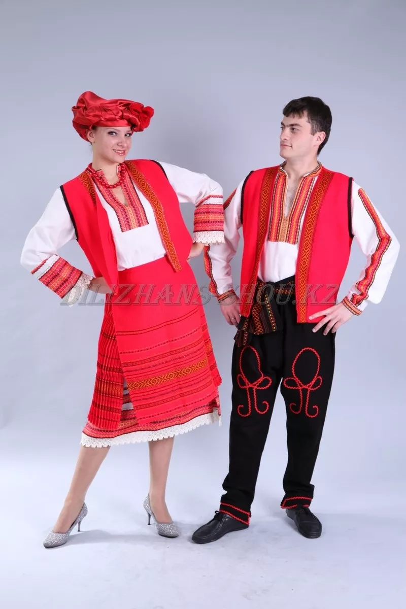 Яркие Болгарские национальные костюмы в Алматы на прокат
