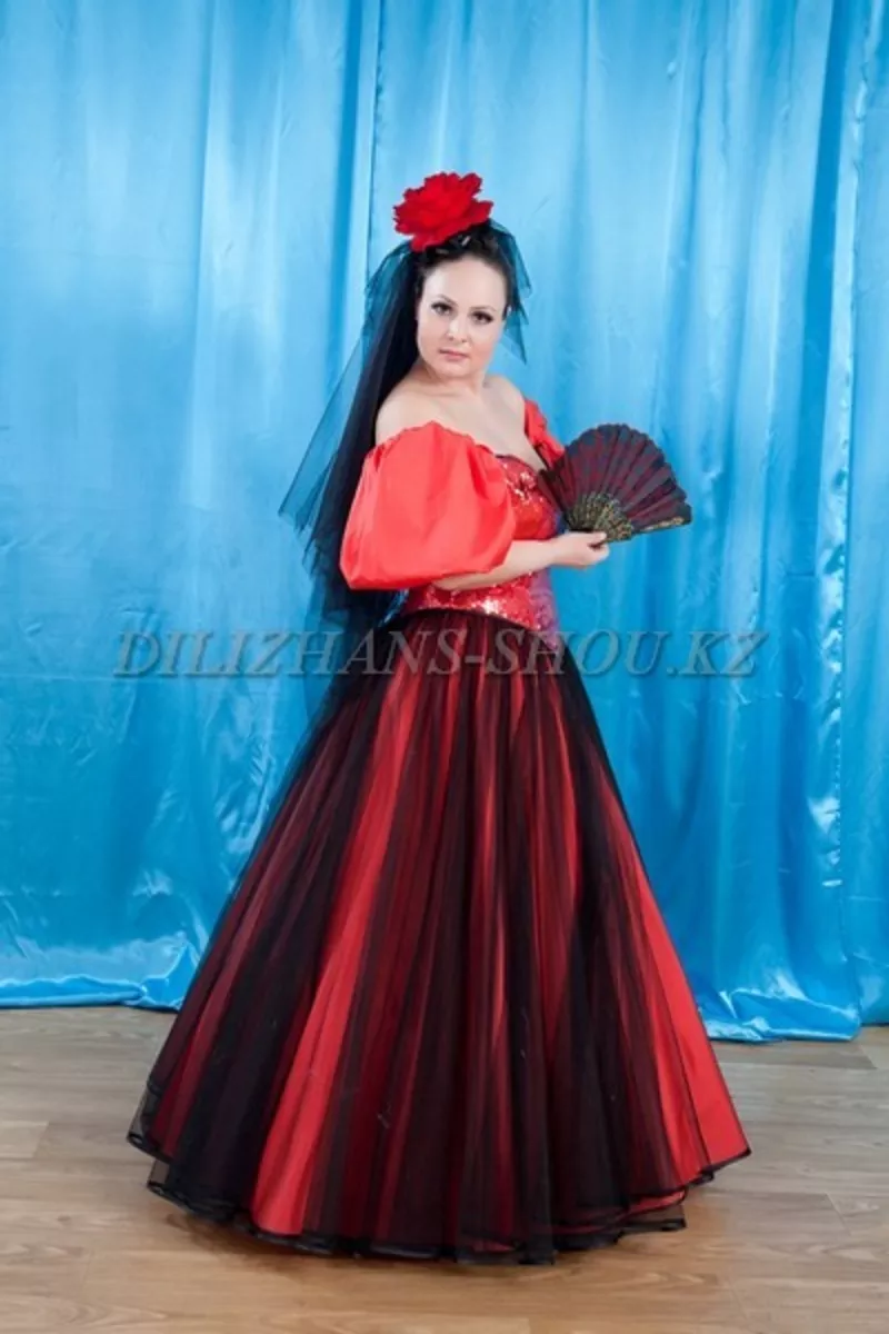 Прокат Испанских  национальных костюмов для взрослых и детей в Алматы