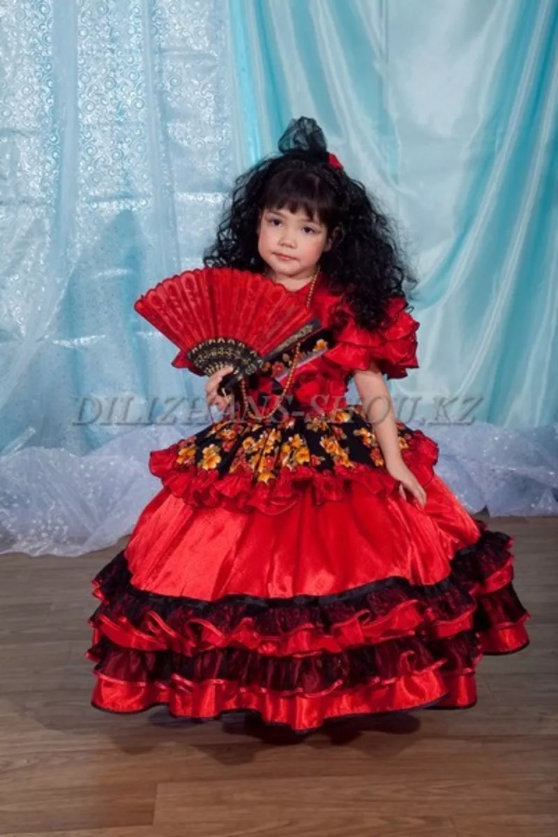Прокат Испанских  национальных костюмов для взрослых и детей в Алматы 4