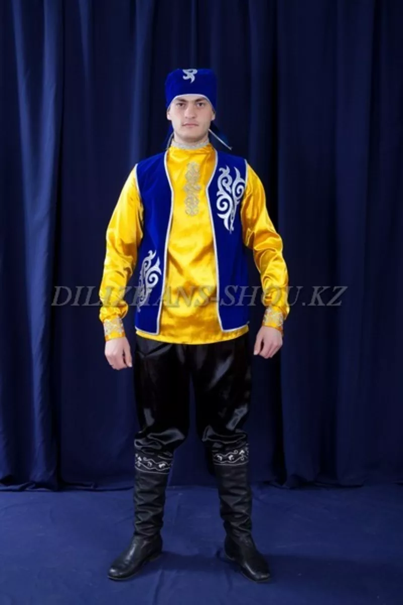Мужские Казахские национальные костюмы на прокат в Алматы 2